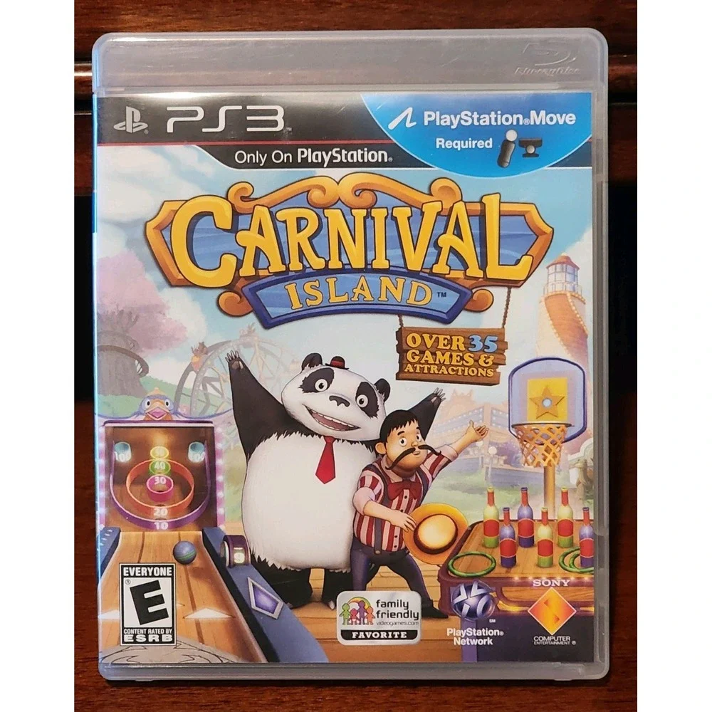 Carnival Island Video, Sony PlayStation‎ 3, PS3 VR